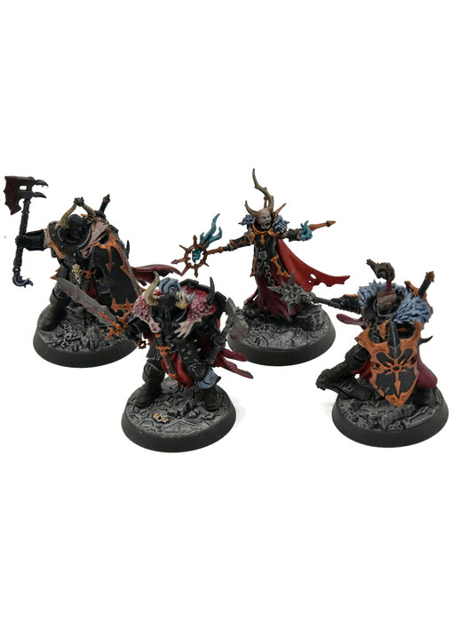 SLAVES TO DARKNESS 4 Khagra's Ravagers #1 WELL PAINTED Warhammer Sigmar