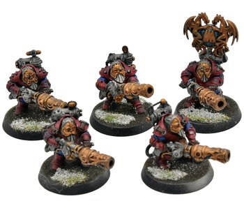 KHARADRON OVERLORDS 5 Grundstok Thunderers #1 WELL PAINTED Warhammer Sigmar