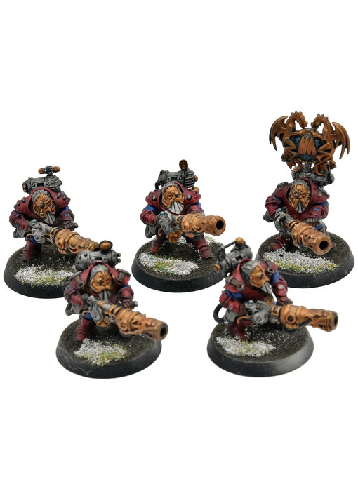 KHARADRON OVERLORDS 5 Grundstok Thunderers #1 WELL PAINTED Warhammer Sigmar