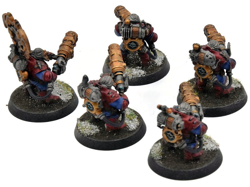 Games Workshop KHARADRON OVERLORDS 5 Grundstok Thunderers #1 WELL PAINTED Warhammer Sigmar