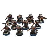 Games Workshop KHARADRON OVERLORDS 10 Arkanaut Company #1 WELL PAINTED Warhammer Sigmar