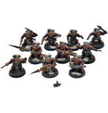 Games Workshop KHARADRON OVERLORDS 10 Arkanaut Company #2 WELL PAINTED Warhammer Sigmar