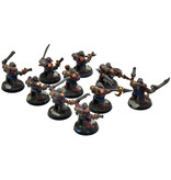 Games Workshop KHARADRON OVERLORDS 10 Arkanaut Company #2 WELL PAINTED Warhammer Sigmar