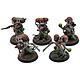 SKAVEN 5 acolytes globadiers #1 PRO PAINTED Warhammer Sigmar