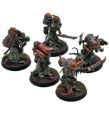 Games Workshop SKAVEN 5 acolytes globadiers #1 PRO PAINTED Warhammer Sigmar