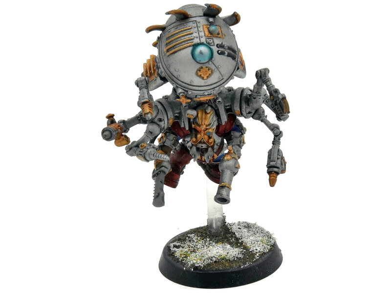 Games Workshop KHARADRON OVERLORDS Endrinmaster With Dirigible Suit #1 WELL PAINTED Sigmar