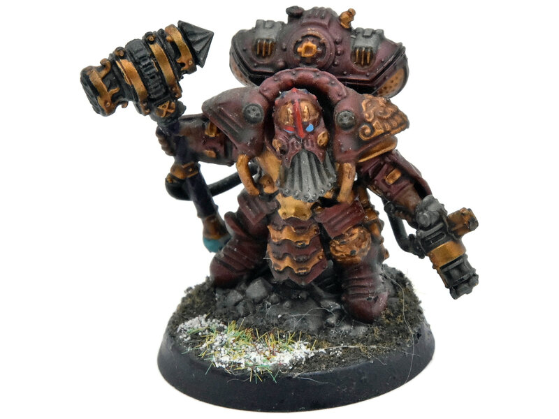 Games Workshop KHARADRON OVERLORDS Arkanaut Admiral #1 WELL PAINTED Sigmar
