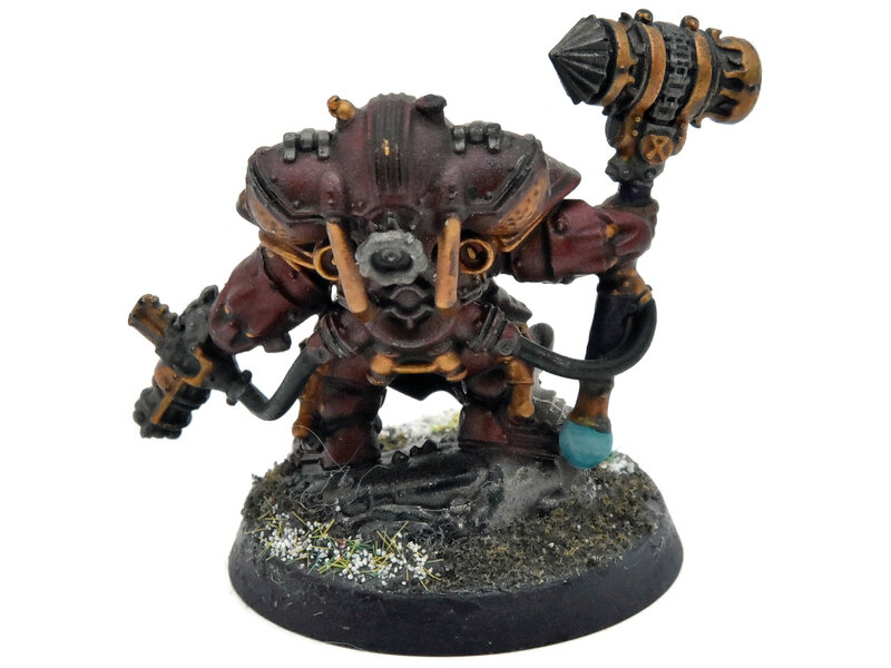 Games Workshop KHARADRON OVERLORDS Arkanaut Admiral #1 WELL PAINTED Sigmar