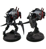 Games Workshop NECRONS 2 Cryptothralls #1 WELL PAINTED Warhammer 40K