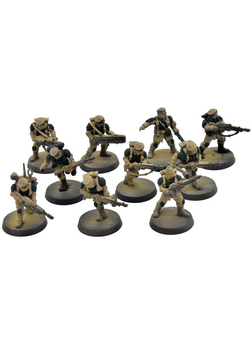 ASTRA MILITARUM 10 Cadian Shock Troops #2 Warhammer 40K