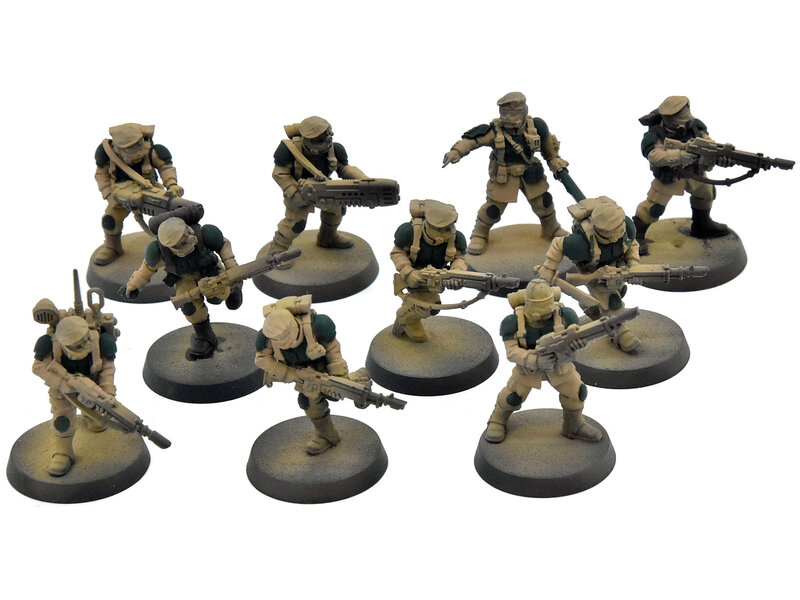 Games Workshop ASTRA MILITARUM 10 Cadian Shock Troops #2 Warhammer 40K