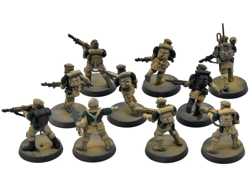 Games Workshop ASTRA MILITARUM 10 Cadian Shock Troops #2 Warhammer 40K