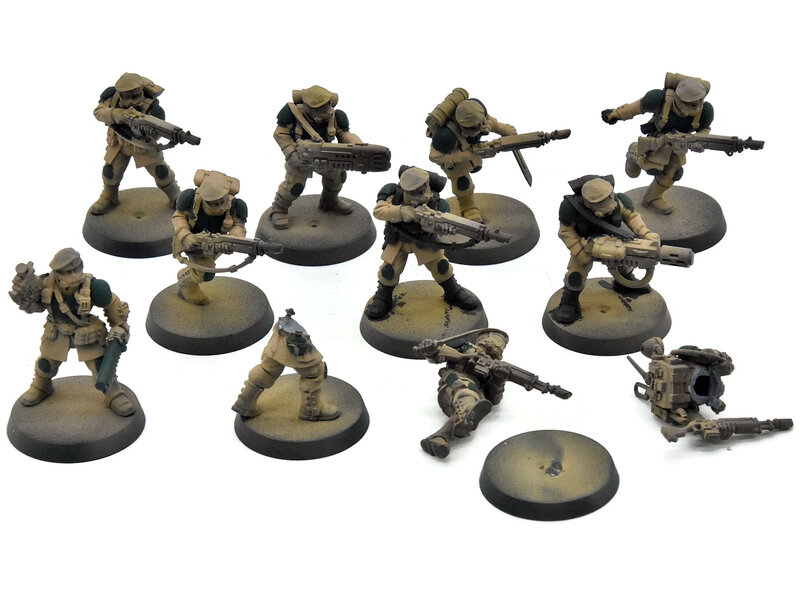 Games Workshop ASTRA MILITARUM 10 Cadian Shock Troops #3 Warhammer 40K