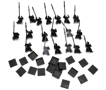 HIGH ELVES 19 Spearmen Regiment #1 Incomplete No Heads Warhammer Fantasy