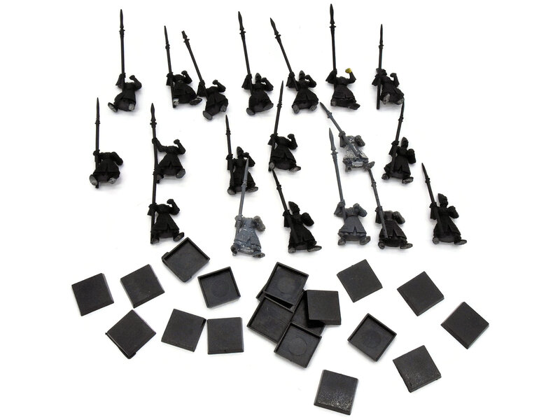 Games Workshop HIGH ELVES 19 Spearmen Regiment #1 Incomplete No Heads Warhammer Fantasy
