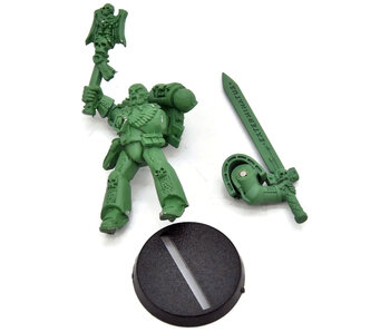 SPACE MARINES Chaplain Mounted #1 METAL Warhammer 40K