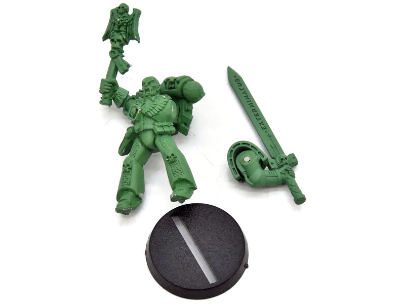 Games Workshop SPACE MARINES Chaplain Mounted #1 METAL Warhammer 40K