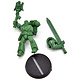 SPACE MARINES Chaplain Mounted #1 METAL Warhammer 40K