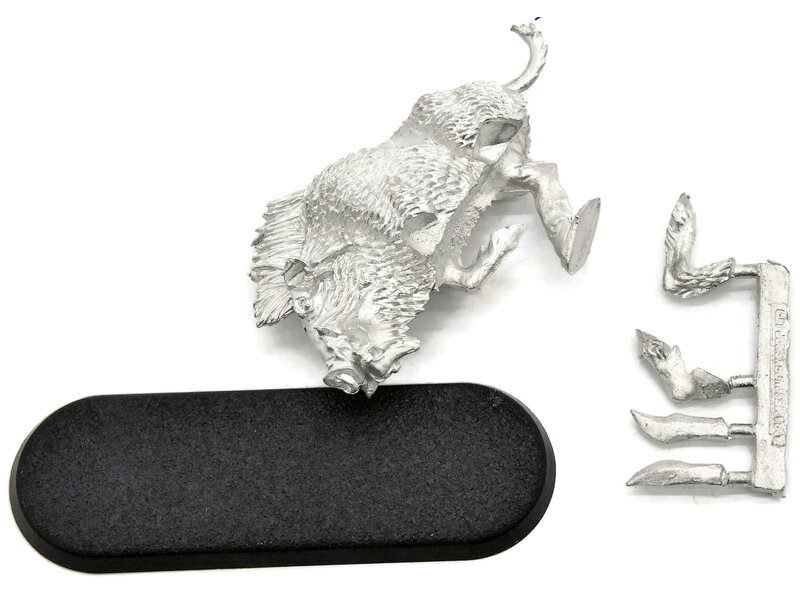 Games Workshop ORCS & GOBLINS Boar #1 METAL Fantasy
