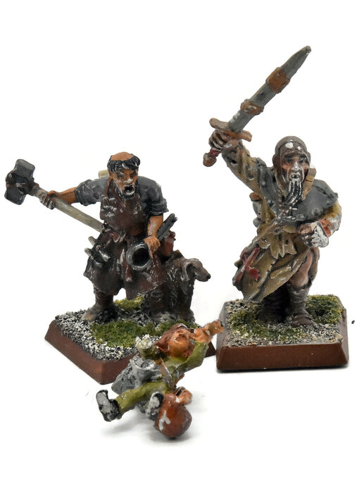 BRETONNIA Trebuchet crew & pilgrim #1 METAL Fantasy