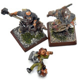 Games Workshop BRETONNIA Trebuchet crew & pilgrim #1 METAL Fantasy