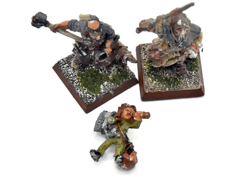 Games Workshop BRETONNIA Trebuchet crew & pilgrim #1 METAL Fantasy