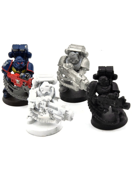 SPACE MARINES 4 Special weapons marines bolter & plasma #1 METAL Warhammer 40K