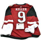 JERSEY Clayton Keller Auto Jersey #9 Arizona Coyotes