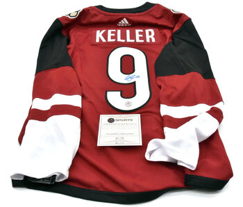 JERSEY Clayton Keller Auto Jersey #9 Arizona Coyotes