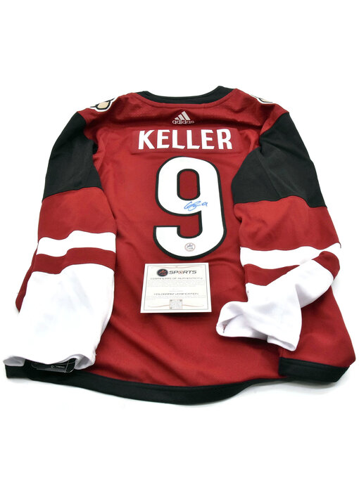 JERSEY Clayton Keller Auto Jersey #9 Arizona Coyotes