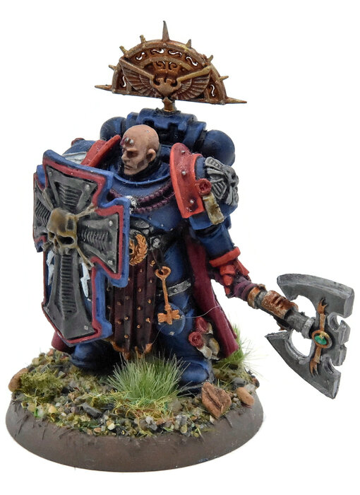 SPACE MARINES Captain Master of The Watch #1 WELL PAINTED Warhammer 40K