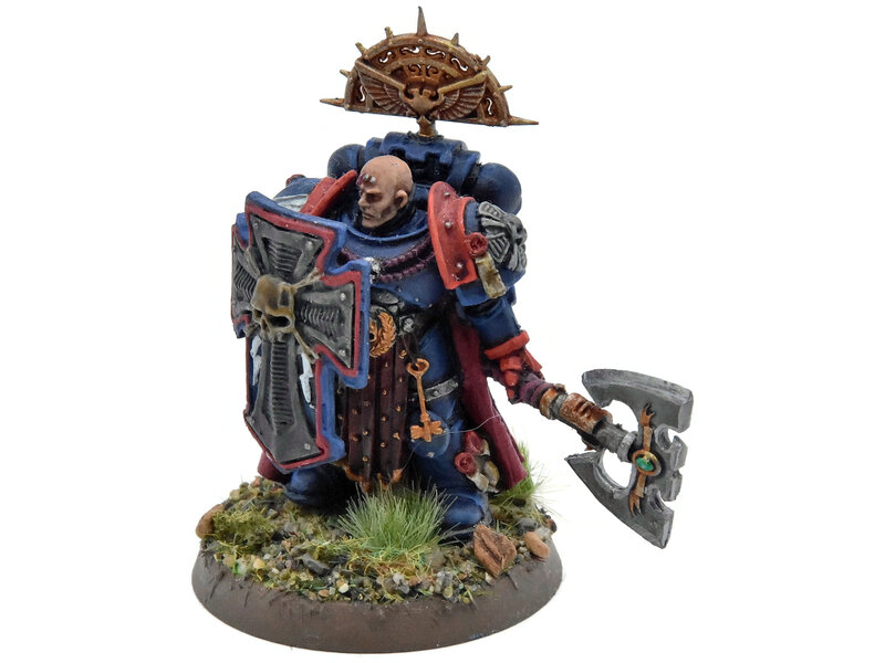 Games Workshop SPACE MARINES Captain Master of The Watch #1 WELL PAINTED Warhammer 40K