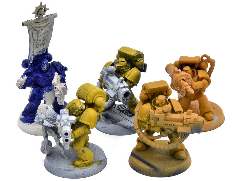 Games Workshop SPACES MARINES 5 Devastator Squad #2 Warhammer 40K