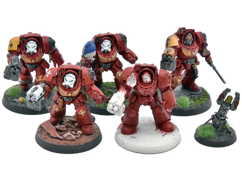 Games Workshop SPACE MARINES 5 Terminator Squad #1 Warhammer 40K