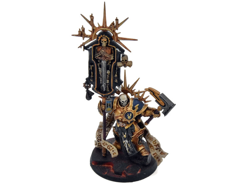 Games Workshop STORMCAST ETERNALS Lord Relictor #1 WELL PAINTED Warhammer Sigmar