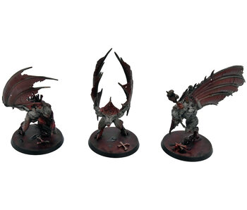 FLESH-EATER COURTS 3 Crypt Flayers #1 WELL PAINTED Warhammer Sigmar
