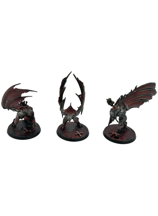 FLESH-EATER COURTS 3 Crypt Flayers #1 WELL PAINTED Warhammer Sigmar