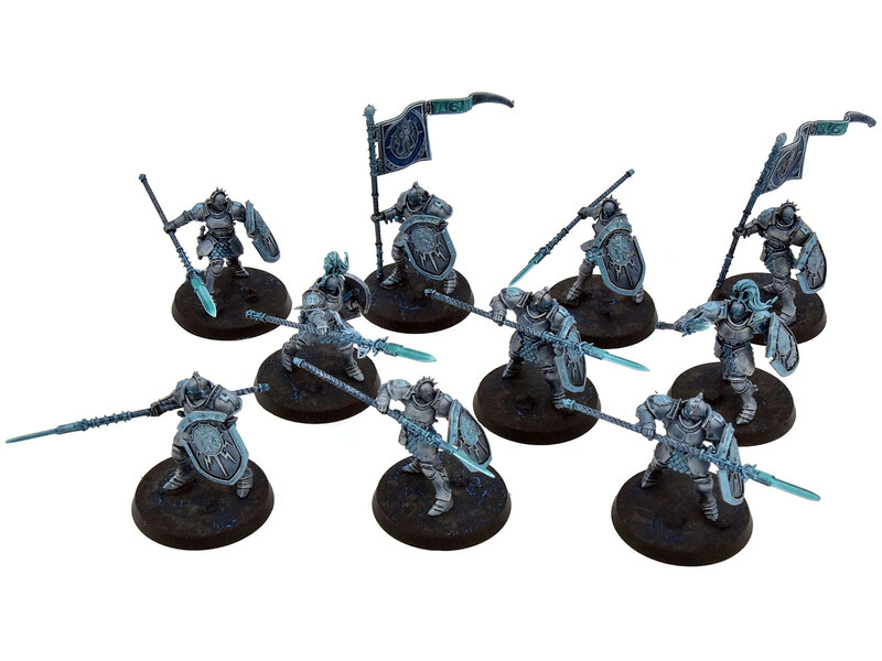 Games Workshop STORMCAST ETERNALS 10 Vindictors #1 WELL PAINTED Warhammer Sigmar