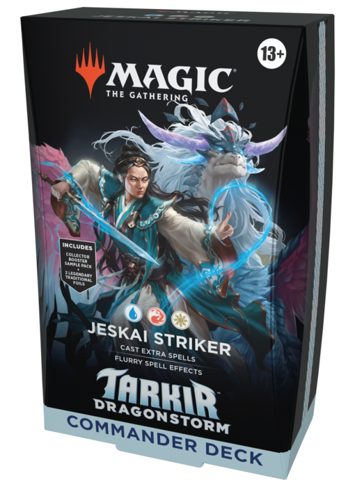 MTG Jeskai Striker (Blue-Red-White) - Tarkir Dragonstorm Commander Deck (EN)