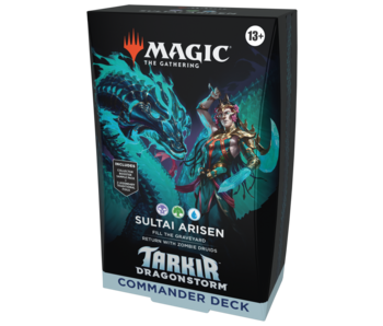 MTG Sultai Arisen (Black-Green-Blue) - Tarkir Dragonstorm Commander Deck (EN)