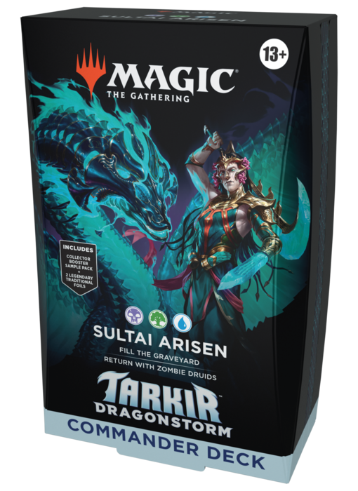 MTG Sultai Arisen (Black-Green-Blue) - Tarkir Dragonstorm Commander Deck (EN)