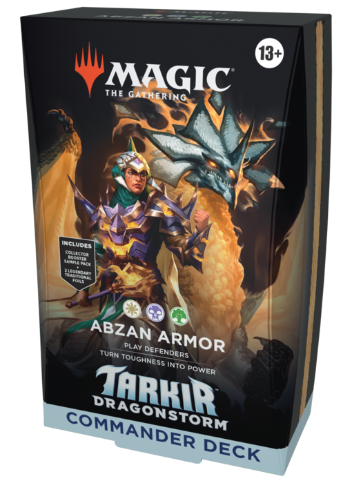 MTG Abzan Armor (White-Black-Green) - Tarkir Dragonstorm Commander Deck (EN)