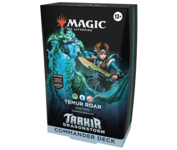 MTG Temur Roar (Green-Blue-Red) - Tarkir Dragonstorm Commander Deck (EN)