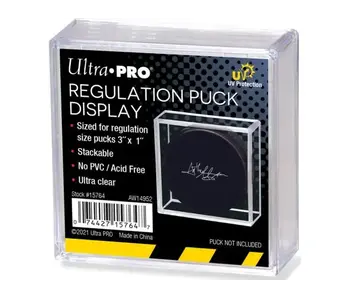 Ultra Pro Regulation Puck Display UV Protection