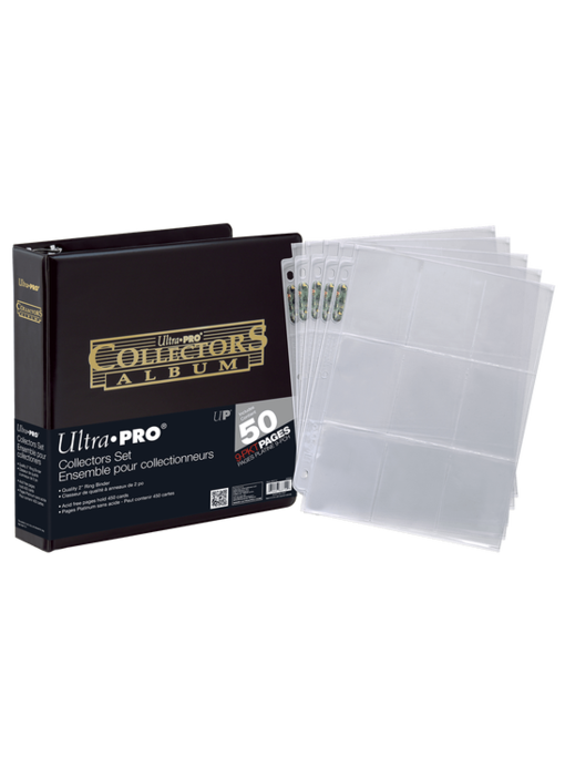 Ultra PRO 9 Pocket Collectors Portfolio Album Platinum Trading Cards Protections