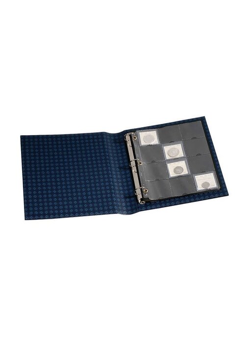 10 X Storage Sheet With Metal Eyelets For Iccs Graded Coins And For 2.5 X 2.5 Inches