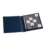 Lighthouse 10 X Storage Sheet For 2X2 Inches Coin Holders (Blue Strip)