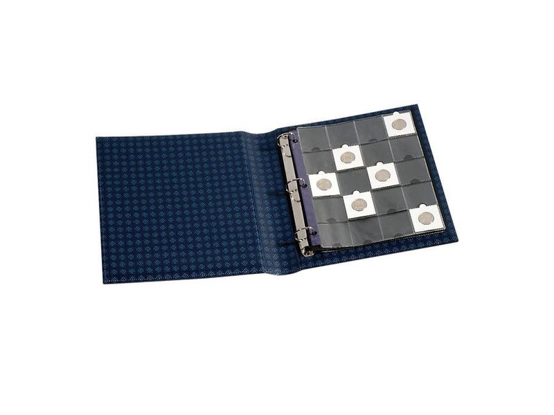 Lighthouse 10 X Storage Sheet For 2X2 Inches Coin Holders (Blue Strip)