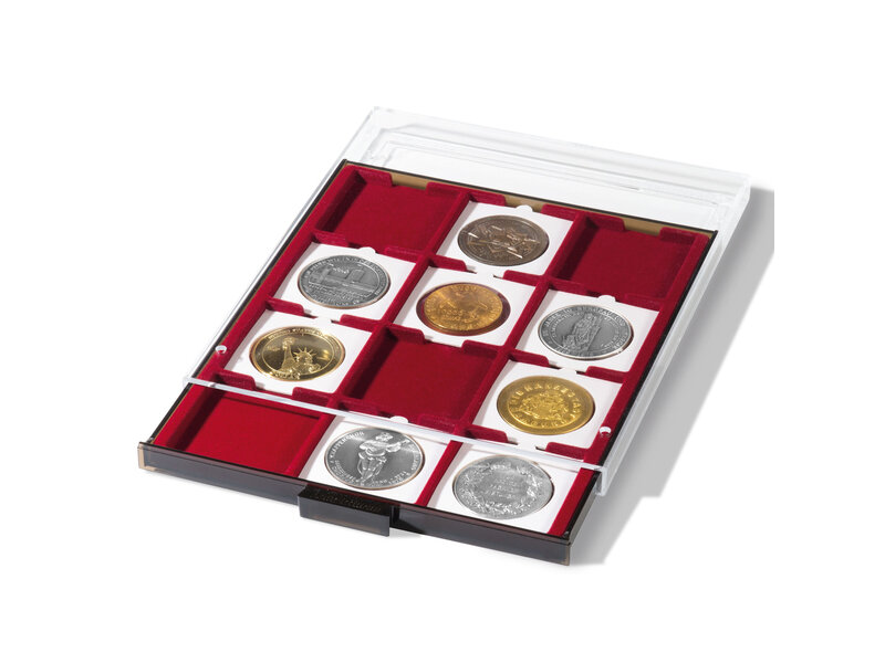 Lighthouse Coin Drawers For Quadrum Xl Dark Red