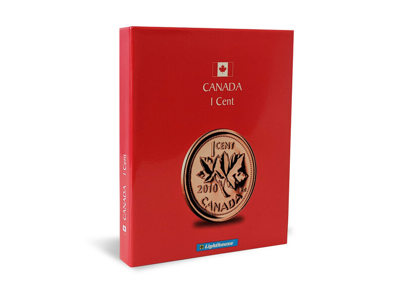 Lighthouse Canadian Coin Folder Kaskade 1 Cent